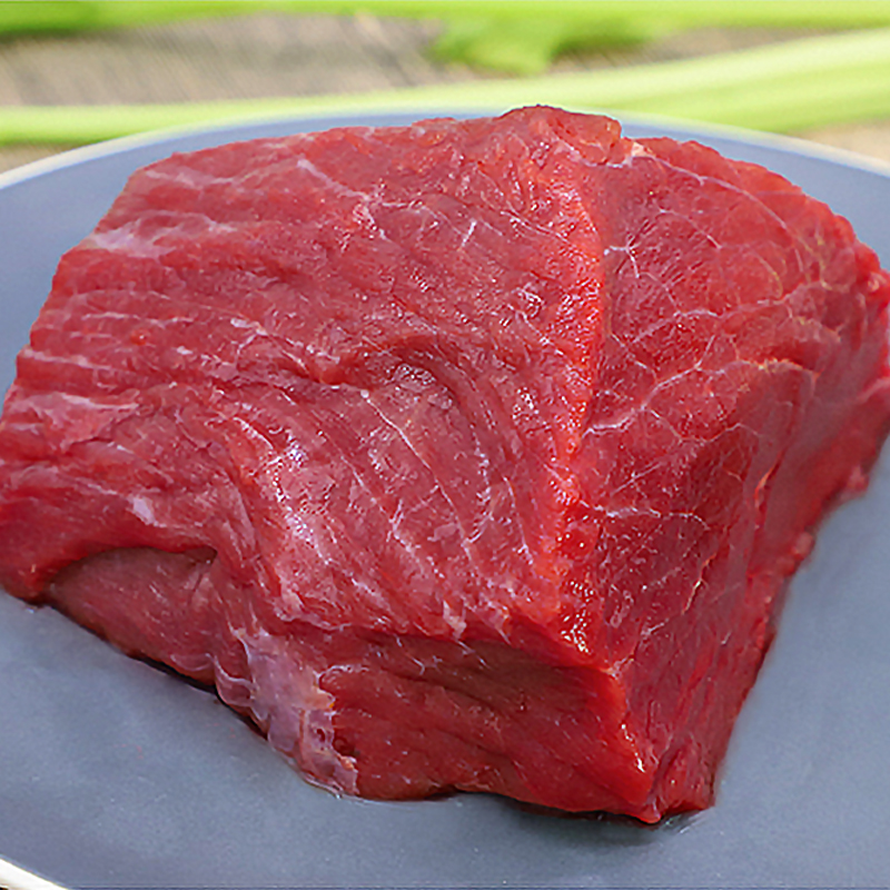 虎钢馋清真国产牛霖肉10斤装山东肉新鲜现宰冷冻原切生
