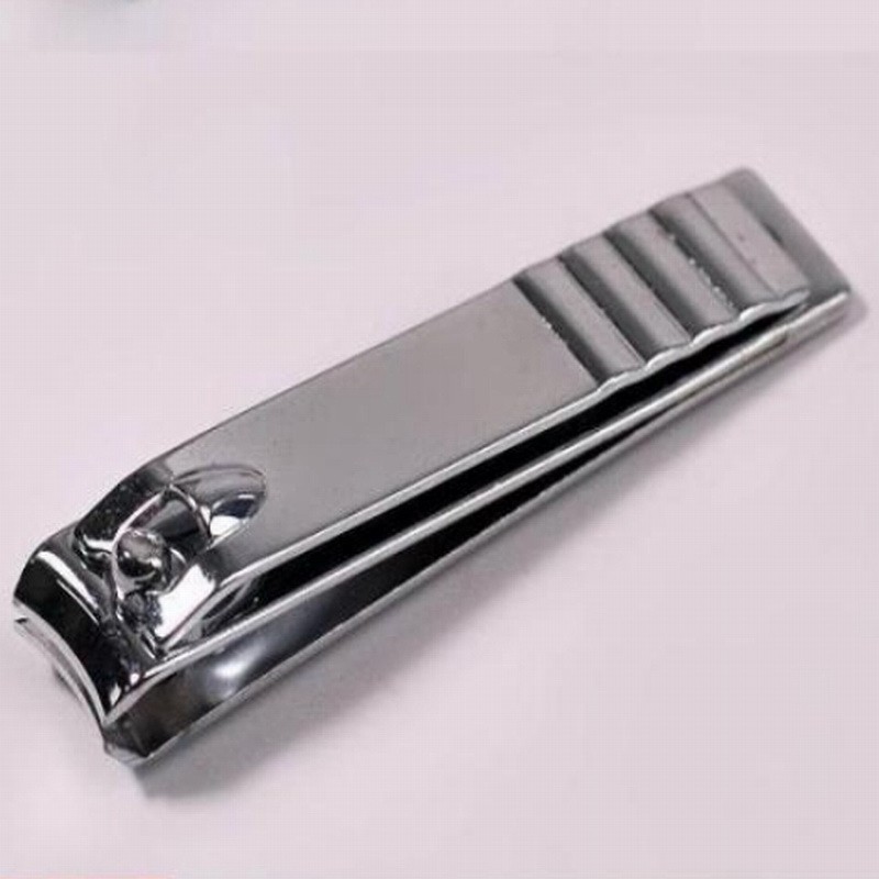 淘乐士 创意家居不锈钢指甲刀大号指甲钳指甲剪2个装 银色 2个装