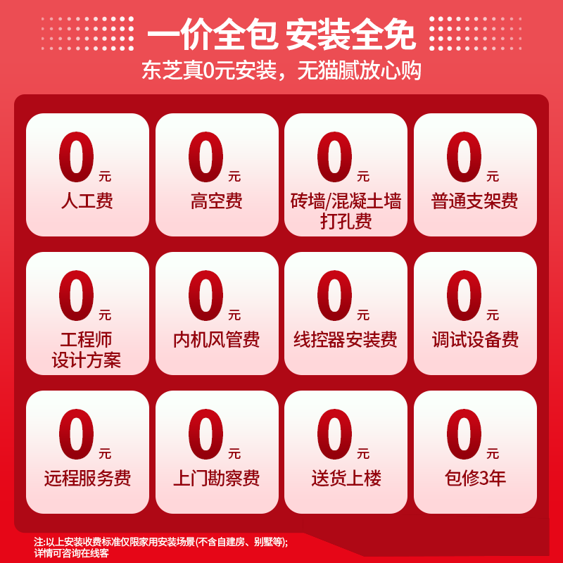 TOSHIBA东芝中央空调5匹多联机空调怎么样？有什么优缺点-图片1