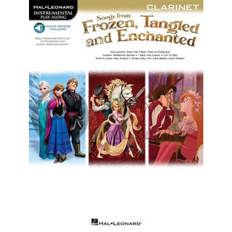 冰雪奇缘 魔法奇缘选曲 单簧管独奏 附在线音乐下载 SONGSFROMFROZEN HL00126922