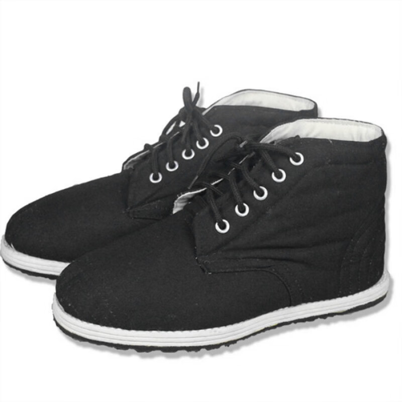 圣曼芬老式棉鞋男冬季穿的保暖抗寒老棉布鞋橡胶底男士鞋舒适休闲外