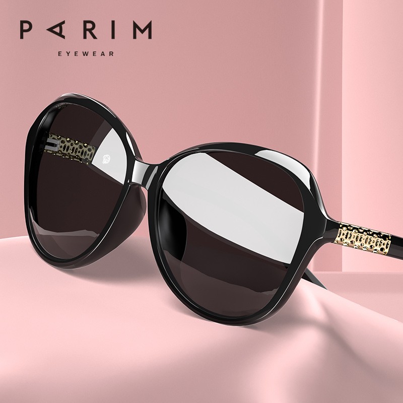 派丽蒙（Parim)太阳镜女墨镜情人节礼物大框潮搭偏光镜眼镜防紫外线遮阳驾驶镜