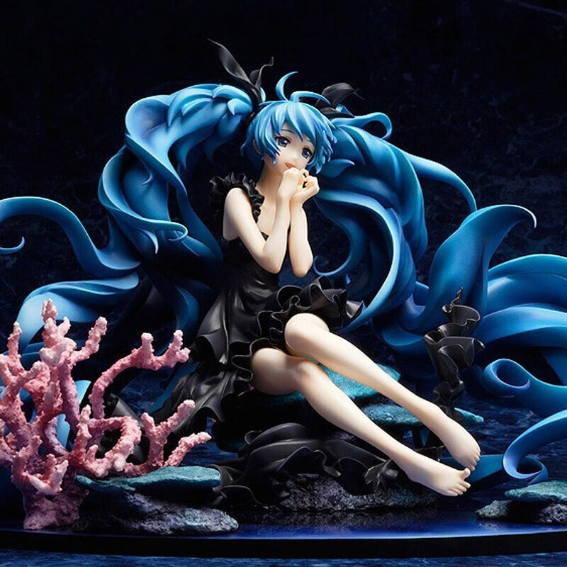 山头林村初音未来深海少女 长发公主小红帽可动景品动漫摆件 深海少女