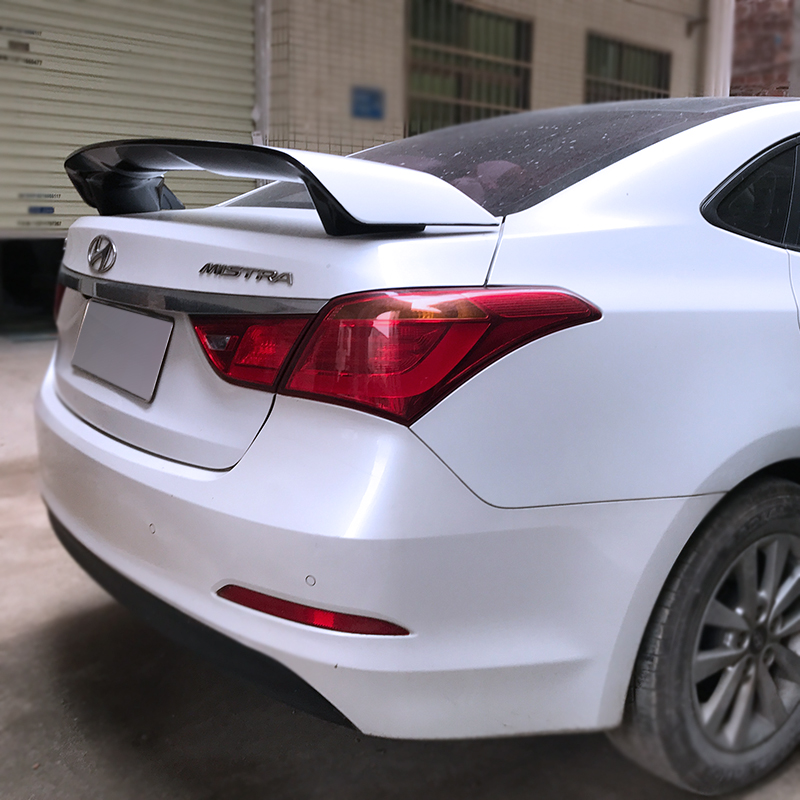 适用于现代名图 朗动尾翼名图改装打孔运动款尾翼名图朗动大尾翼 名图