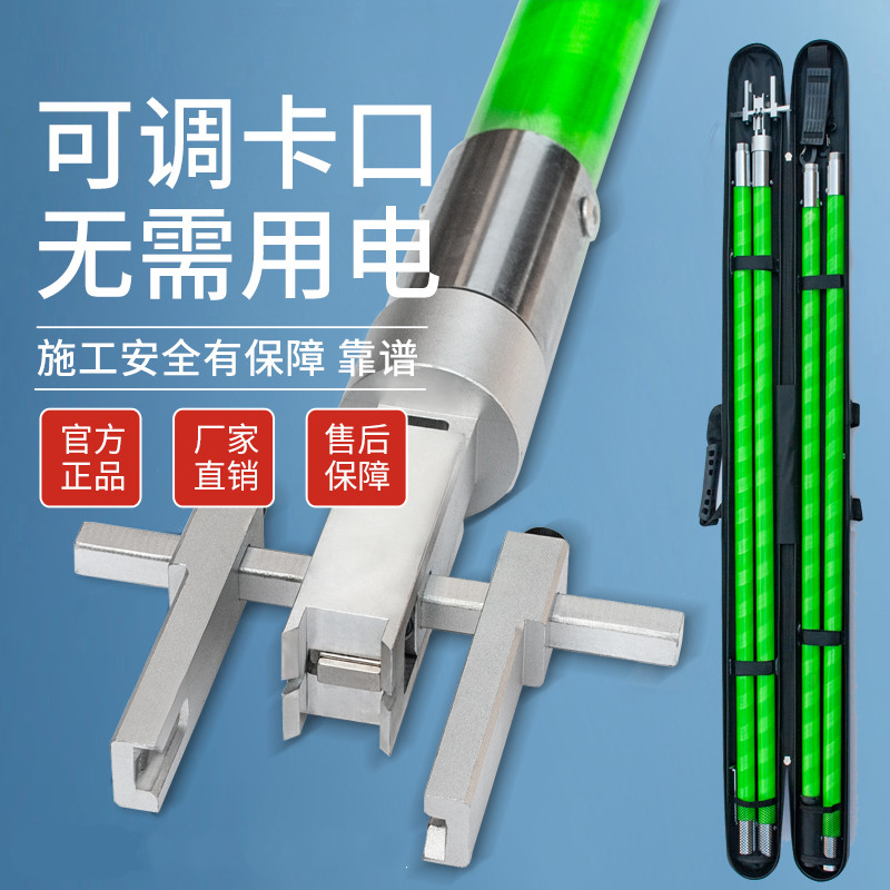 光缆挂钩机 手动光缆附挂机架空光缆挂线神器附挂钢绞线光缆附挂机