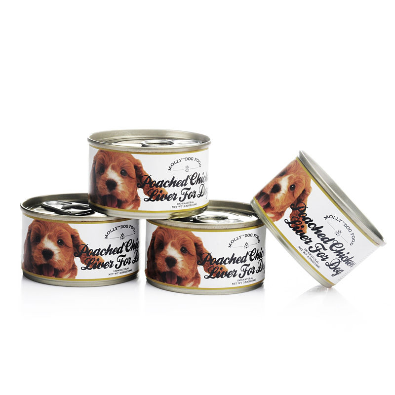 100克啫喱型犬用罐头10罐狗零食狗罐头泰迪幼犬狗粮主食湿粮 鸡肝味