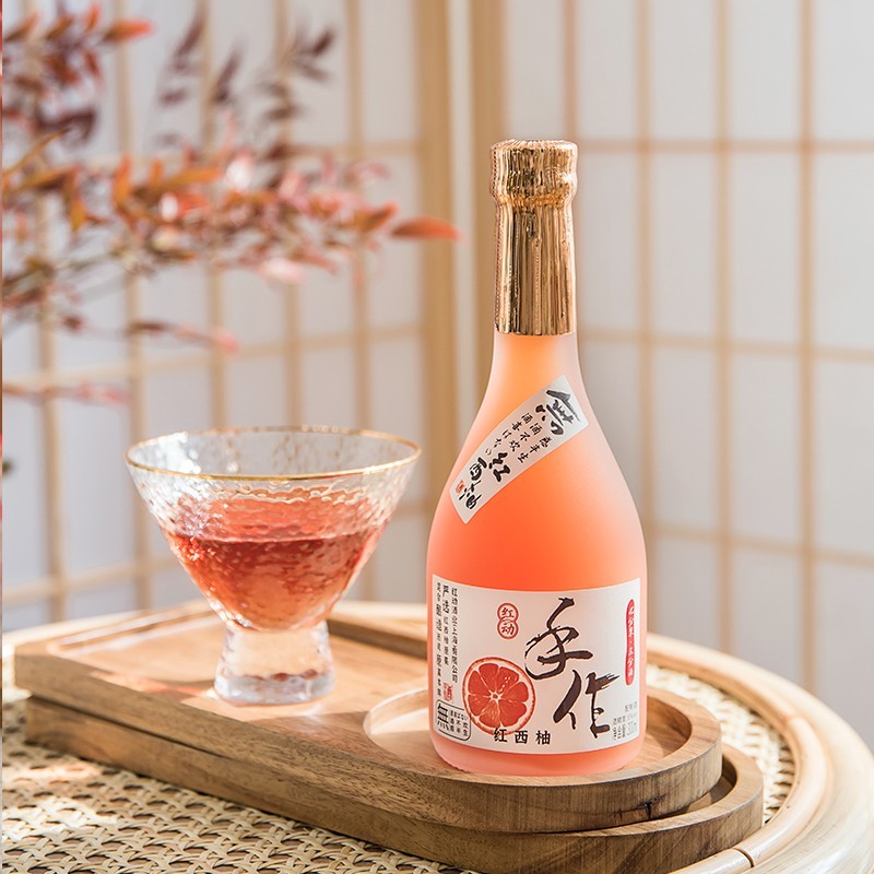 红动澳迪尼手作系列发酵果酒 蜜桃酒 红西柚酒 青梅子酒 草莓酒 网