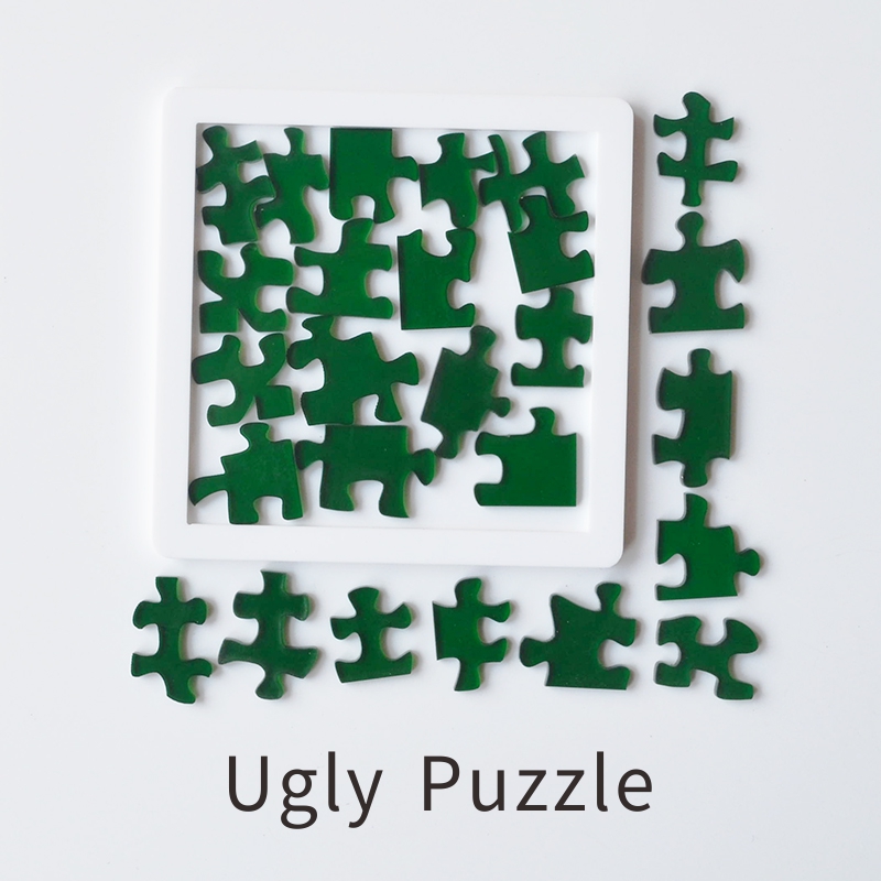 俏拍puzzle拼图 gm10级烧脑29块十级难度超难烧脑异型拼图玩具 烧脑