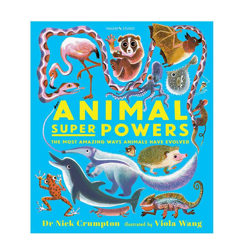 【现货】动物的力量 animal super powers 进口原版英文儿童绘本 善本