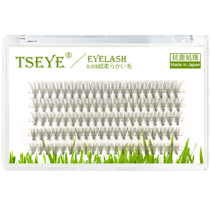 Tseye10D��ë�޽Ӽٽ�ë��Ȼ����ճʽ�����Լ޽ӽ�ë�۽�ë ���װ��8-12mm�� 10����ɫ��ë��������ˮ�����ӡ� 17.8Ԫ