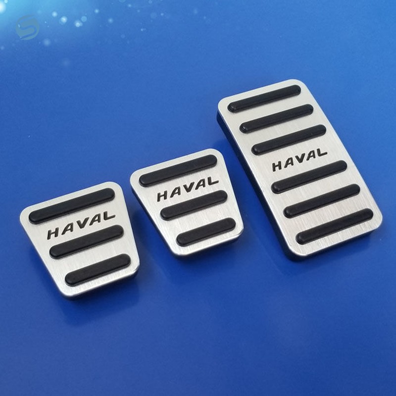 f7 m6 h2 h4 h6酷派coupe油门刹车踏板改装金属脚垫内饰 h6手动挡(12