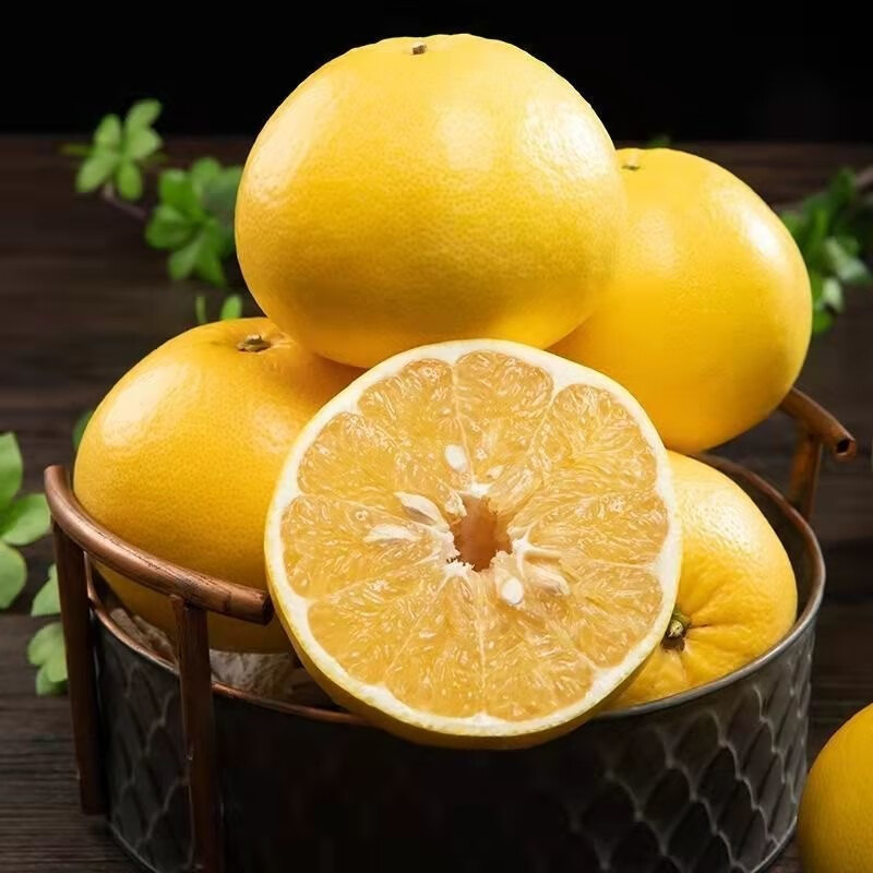 果迎鲜黄心西柚 葡萄柚 净果4.5斤装 黄心黄肉柚子 新鲜水果 生鲜