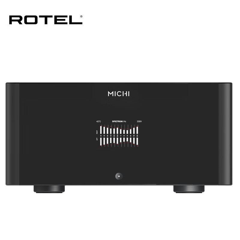 ROTEL路遥 Michi M8 音响 音箱 hifi高保真 后级功放 单声道后置功率放大器 1080W/8欧 平衡输入