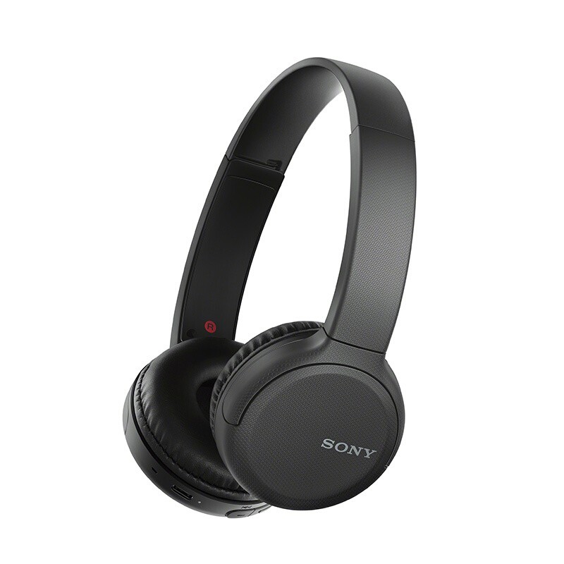 索尼（SONY）WH-CH510 头戴式 立体声 无线耳机 学生网课 黑色