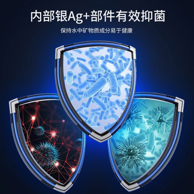优尔美特（YOUERMEITE）家用全屋中央阻垢器不用电无废水不加盐没有耗材大流量软水机厨房管道热水器太阳能阻垢器 20/25PPR活接套装