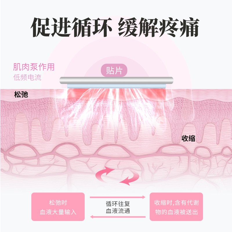 【顺丰可发】理疗仪家用医用颈椎腰肌肩周劳损炎多功能中低频治疗仪电疗针灸经络脉冲按摩仪低频理疗机器 健康使者经络按摩仪-充电款+10贴