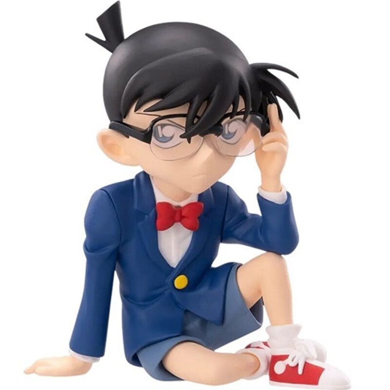世嘉(sega) 名侦探柯南 手办模型玩具 10cm 柯南坐姿