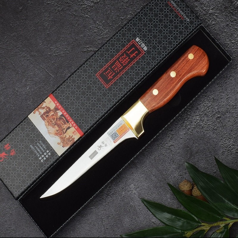 尚锋屠宰专用刀剔骨分割刀剔骨肉刀9铬不锈钢屠宰刀具肉联厂杀猪专用