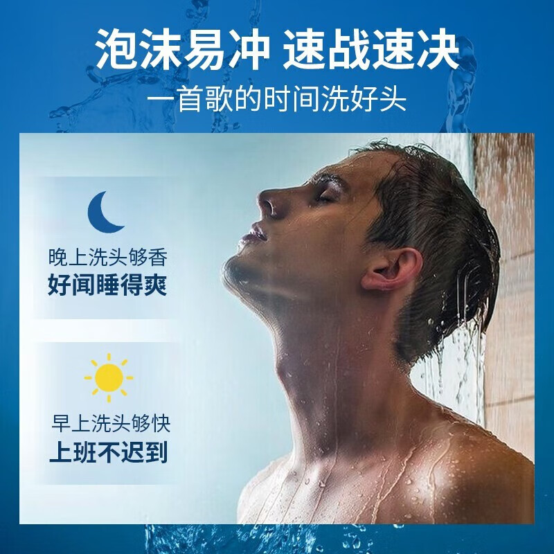 阿道夫男士洗发水沐浴露套装茶树精油控油蓬松清爽后背洁净持久留香 祛屑洗发水450ml+沐浴露450ml