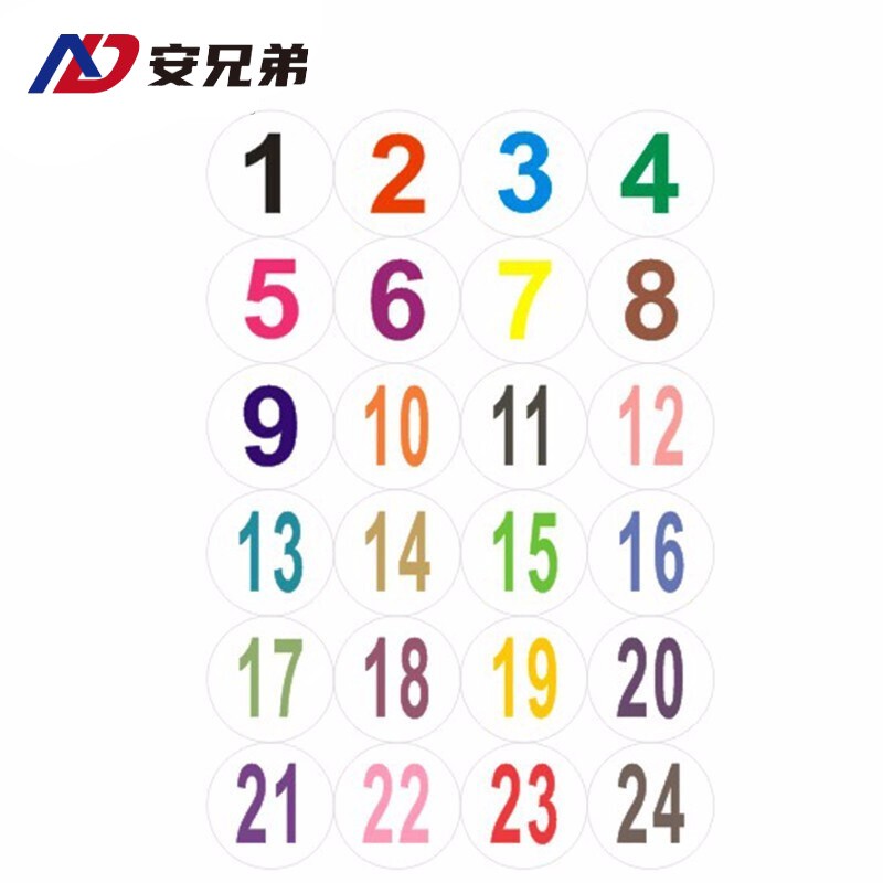 5cm 数字1-150 1张(定制联系客服)