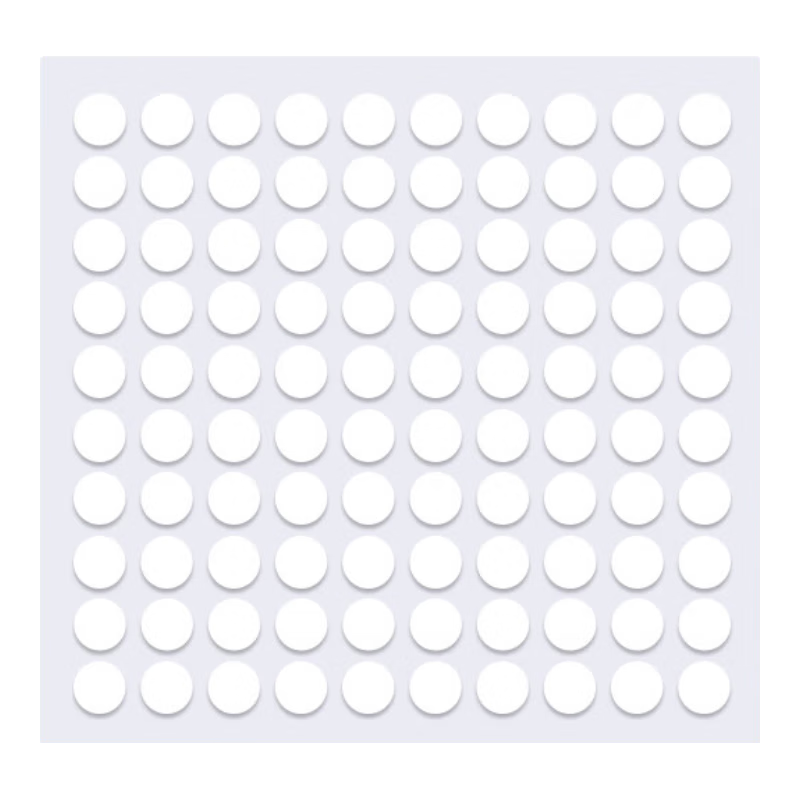 得印(befon)点点胶无痕双面胶贴片圆点纳米胶点贴强力贴组合套装易撕春联对联贴 不易伤墙直径8mm 500枚0463
