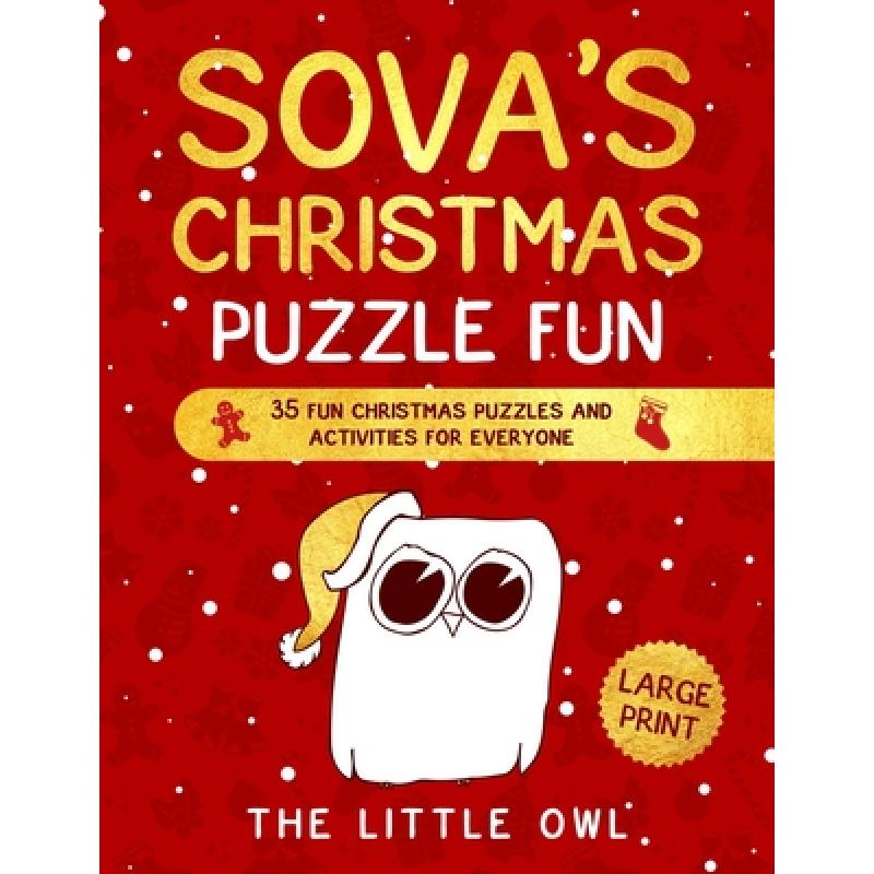 预订 sovas christmas puzzle fun: 35 fun christma.
