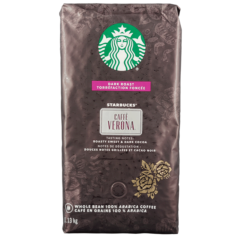 星巴克咖啡豆重度深度烘焙1130g阿拉比卡濃香咖啡豆1.13kg 佛羅娜咖啡豆1130克