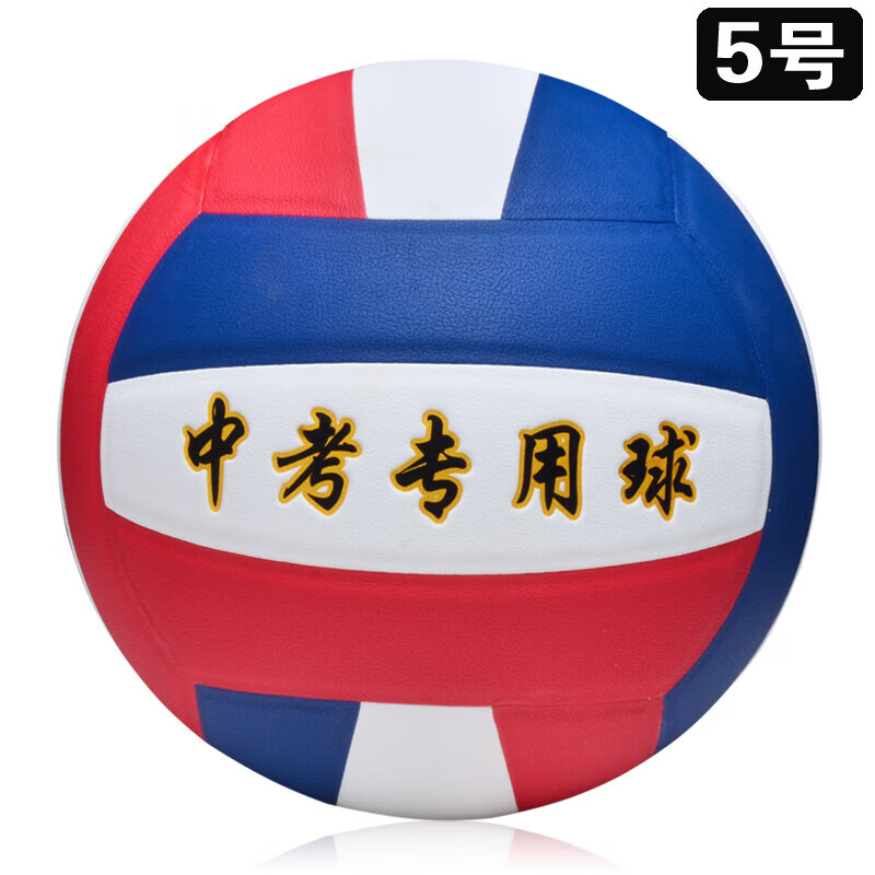 学生中考排球女生可用5号儿童排球少年训练标准比赛软排 蓝白红(正面)