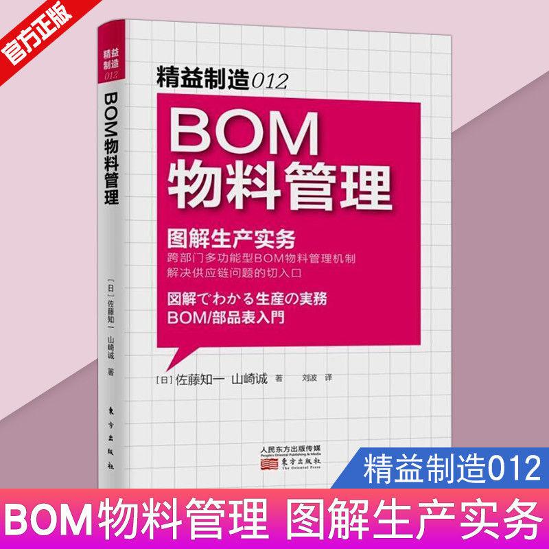 BOM物料管理 图解生产实务 精益制造012 工厂仓库管理企业管理进货管理库管经理管理职责规范制度 图片色