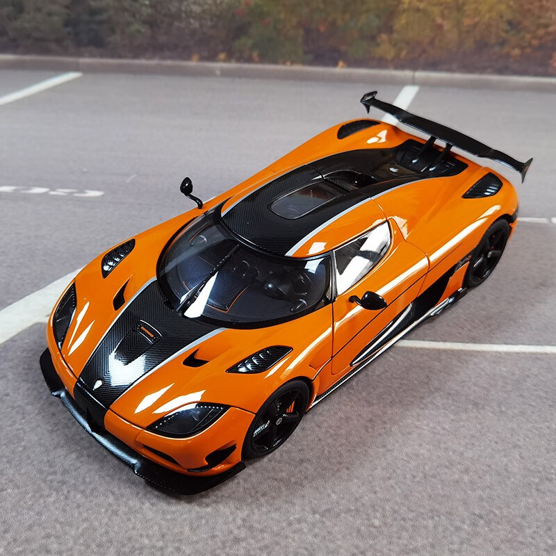 奥图亚（AUTOART） AUTOart奥拓 1:18 柯尼塞格 KOENIGSEGG REGERA 汽车模型车模 柯尼塞格 RS 橙色  79023