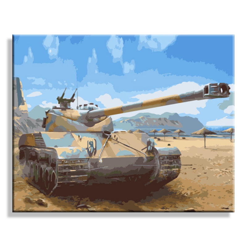 绿野客数字油画飞机diy填色军事数字油画油彩画海陆空儿童房装饰画