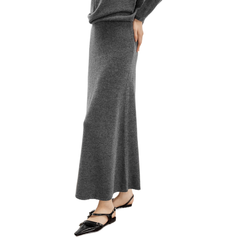 ��ܽ����eifini����ܽ��Բ�������ů�ٴ�������˿���ް���ȹŮ2024�＾�¿� ��ɫ S 155/60A