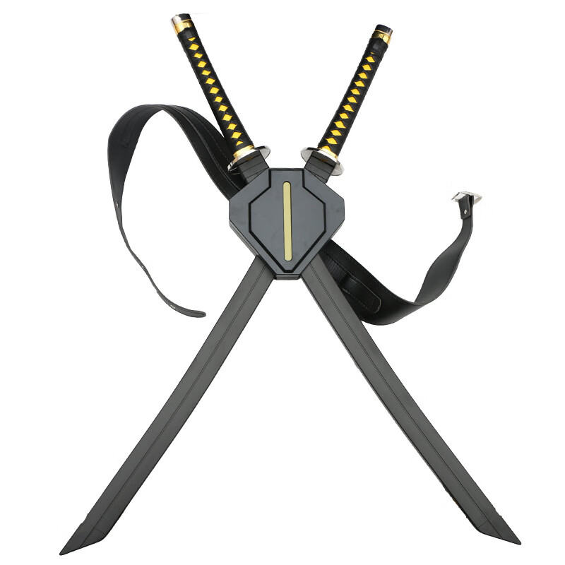 益尔乐(yearo toy)死侍cos背刀双刀忍者神龟两把背带武器道具儿童动漫