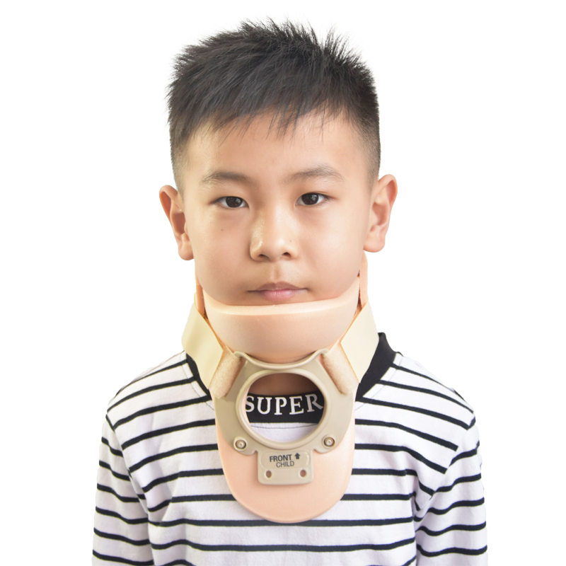 想康医用儿童颈椎固定颈托牵引器可调护颈颈托 儿童斜颈矫正器护颈带