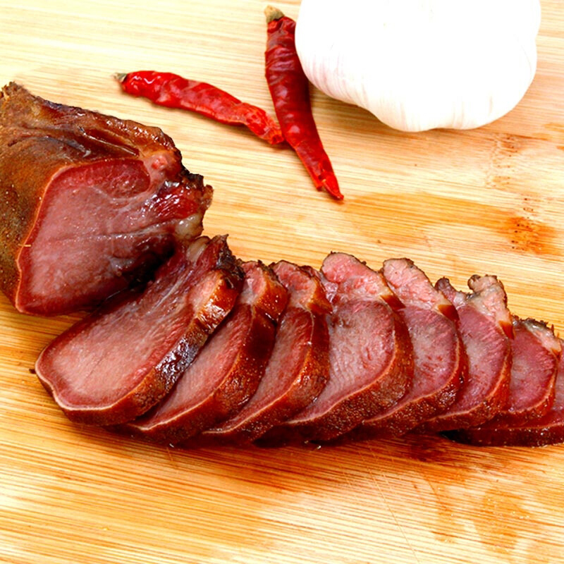 阳帆重庆特产正宗农家土猪传统烟熏川味腊猪舌250g