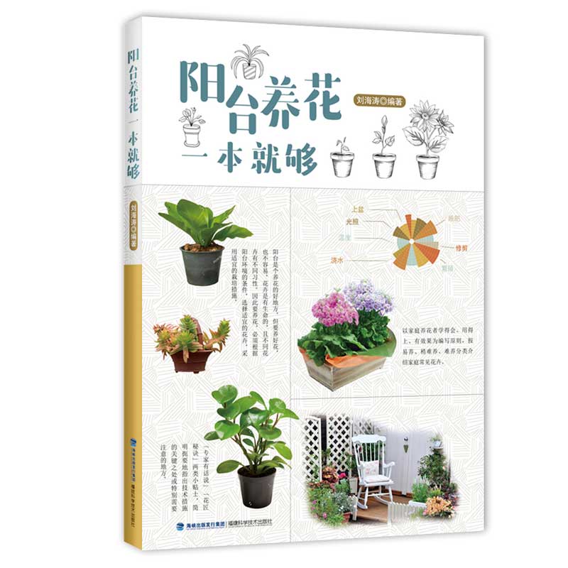 阳台养花一本就够