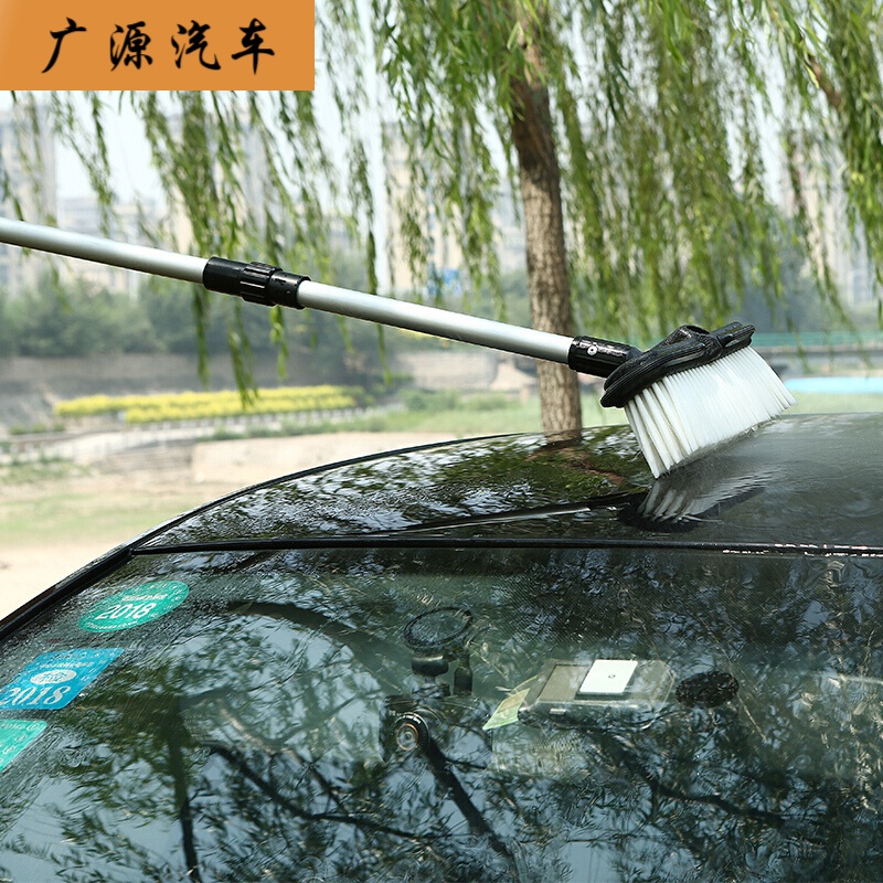 通水刷软毛清洁清洗工具擦车除尘拖把喷水洗车拖把头洗车拖洗车毛刷