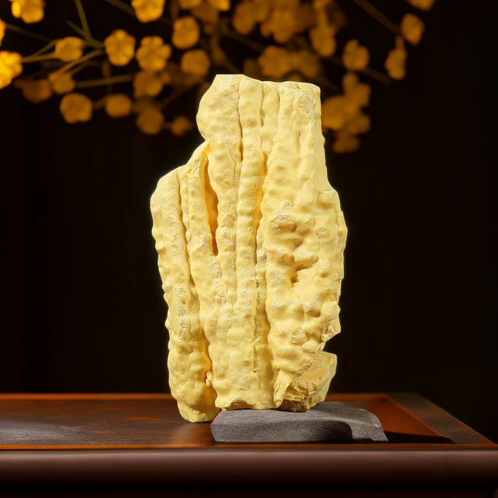 北京同仁堂 原料石硫磺中药材天然原石矿石火山硫黄粉50斤生硫磺医用