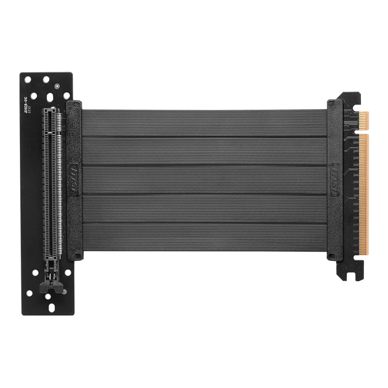 微星（MSI）MPG PCI-E 4.0 X16显卡延长线 加强型线缆设计/高稳定PCI-E插槽/强化连接保护/良好兼容性