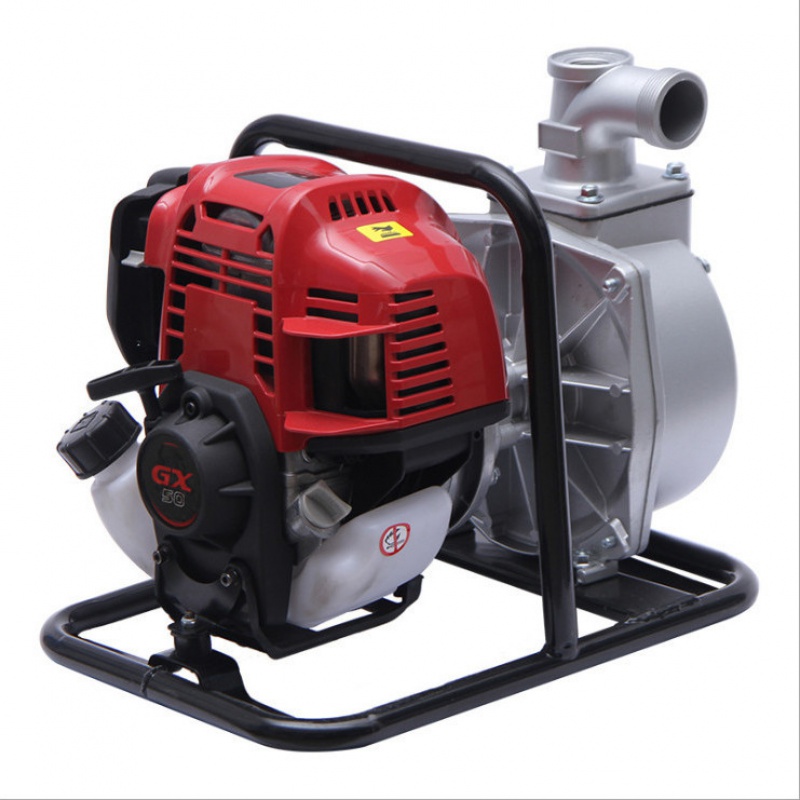 台优水泵汽油喷淋飘浮洒水挖藕灌溉机轻便型用船式抽水浇菜喷水机漂浮