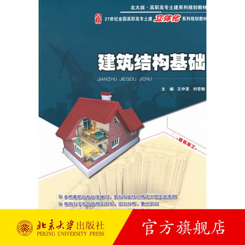建筑结构基础 北京大学旗舰店正版