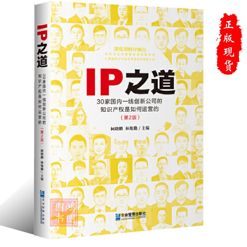 ip之道30家国内一线创新公司的知识产权是如何运营的正版书籍
