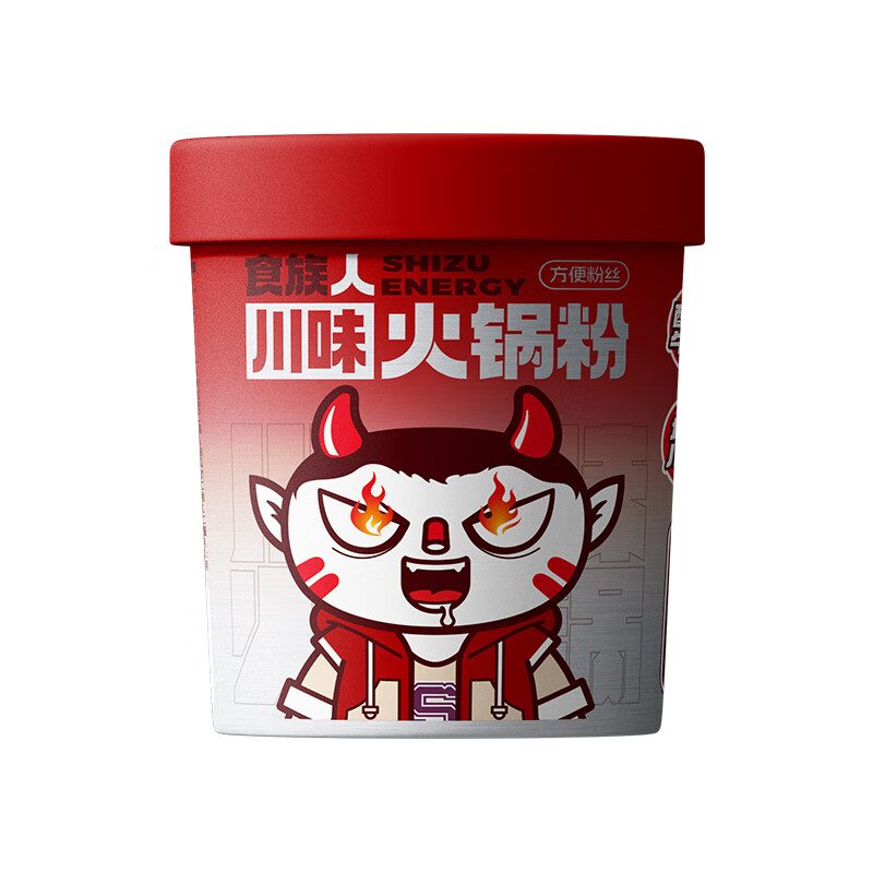 食族人川味火锅粉147g川粉免煮冲泡即食懒人夜宵米粉米线方便速食