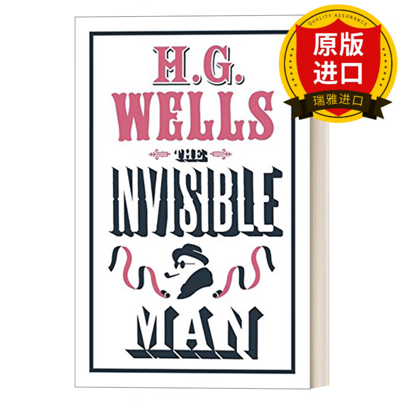英文原版小说 the invisible man 隐形人 h.g.