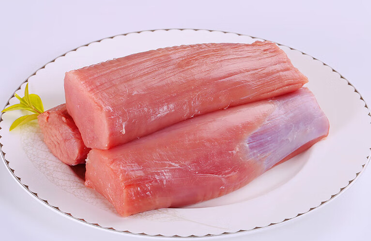 果亦橙新鲜冷冻猪里脊肉猪瘦肉排骨小里脊猪肉猪小里脊 2斤猪里脊肉