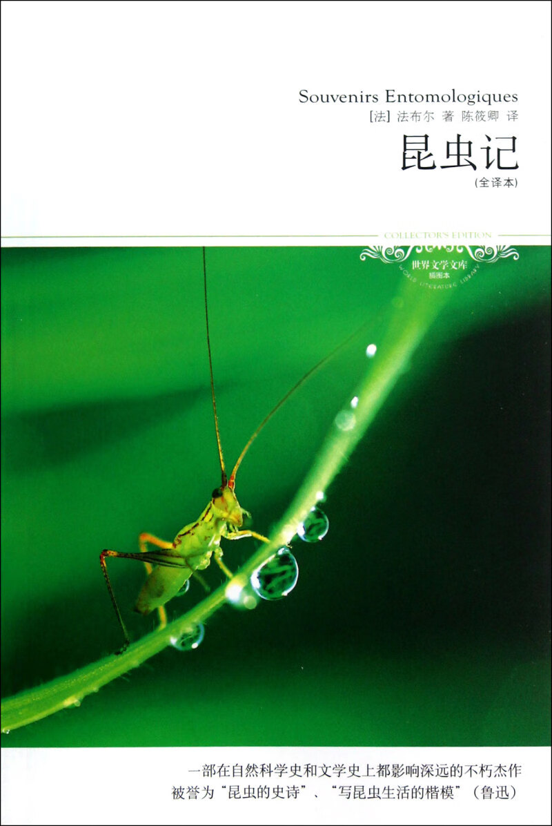 昆虫记(全译本插图本)/世界文学文库