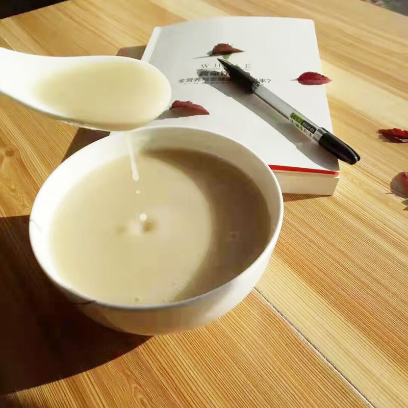 鲜有志陕北小米茶陕西特产陕北妹子延安石碾米茶小米面村妹子小米茶汤