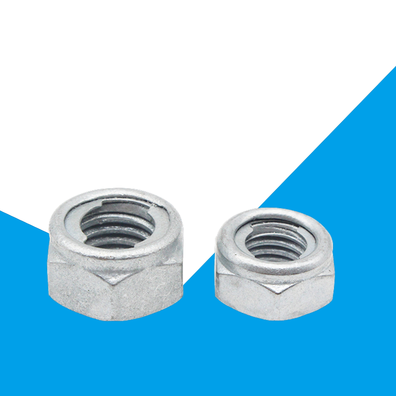 曼坤达克罗锁片防松母gb6184自锁螺帽防滑锁紧母全金属锁片母 m8-m24