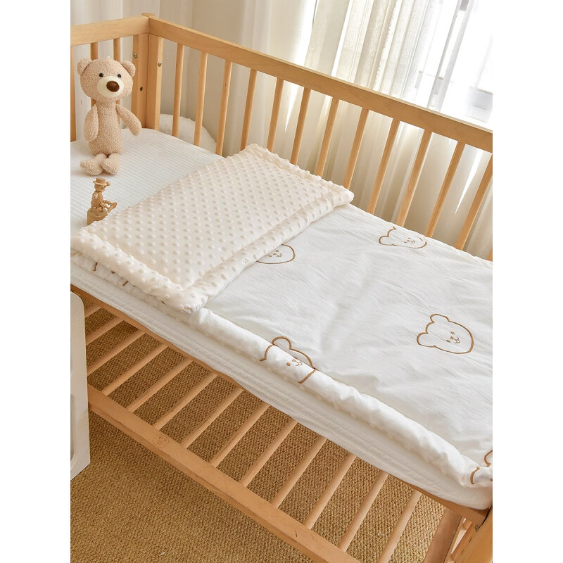 新生婴儿床褥子幼儿园宝宝小被褥儿童床褥垫纯棉可水洗午睡铺垫子