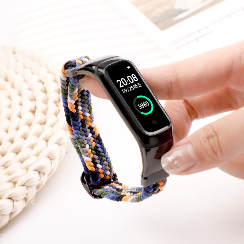 适配原装keep手环腕带b2智能运动手环表带b3健身手表链尼龙编织透气替